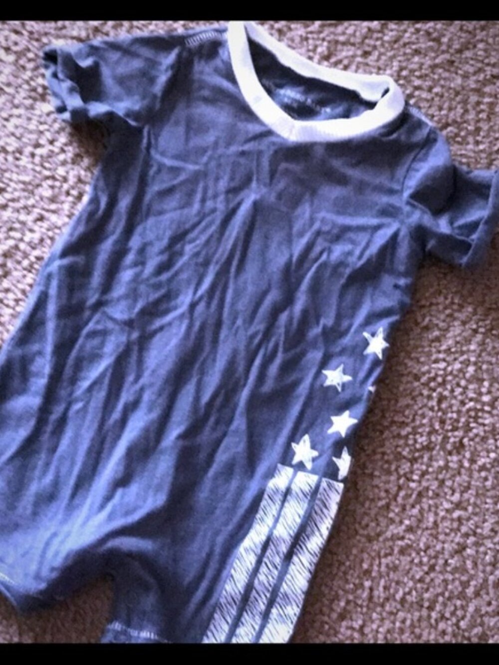 Burt’s bees flag romper